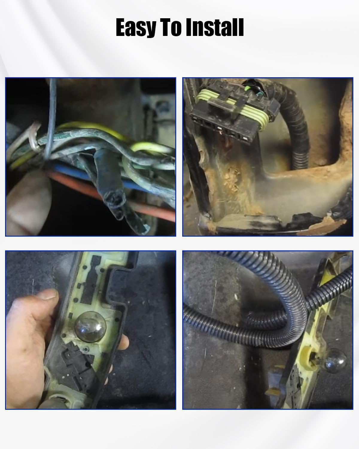 EMIHO plate shown in hand for size scale and easy verification against original part