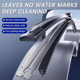 EMITHSUN blade wiping windshield in heavy rain for safer sightlines