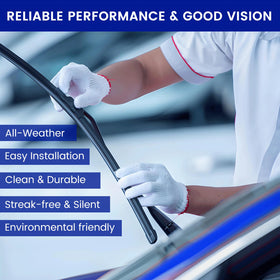 EMITHSUN blade clearing snow and ice for reliable winter performance