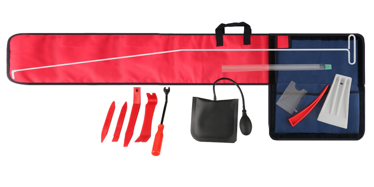 Emphira kit front in bag showing organized tools for fast access and protected transport