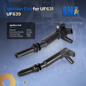 ENA coil close-up of electrical connector emphasizing reliable connection benefit