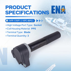 ENA coil in hand showing size and easy handling for installation