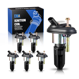 ENA coil pack front view showing clean housing and plug-fit for easy replacement