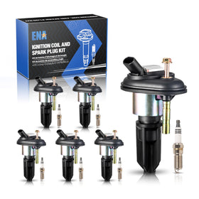 ENA coil pack front view showing connector and durable housing benefit