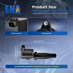 ENA set of four coil packs stacked ready for immediate replacement
