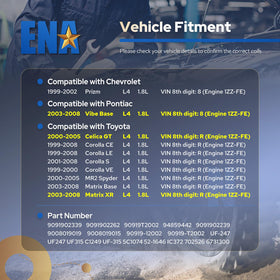 ENA coil pack side mount closeup showing bolt-on design for secure fit