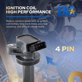 ENA coil terminals and labels showing part number clarity for proper match