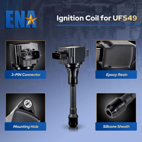 ENA coil top view highlighting connector design for quick installation