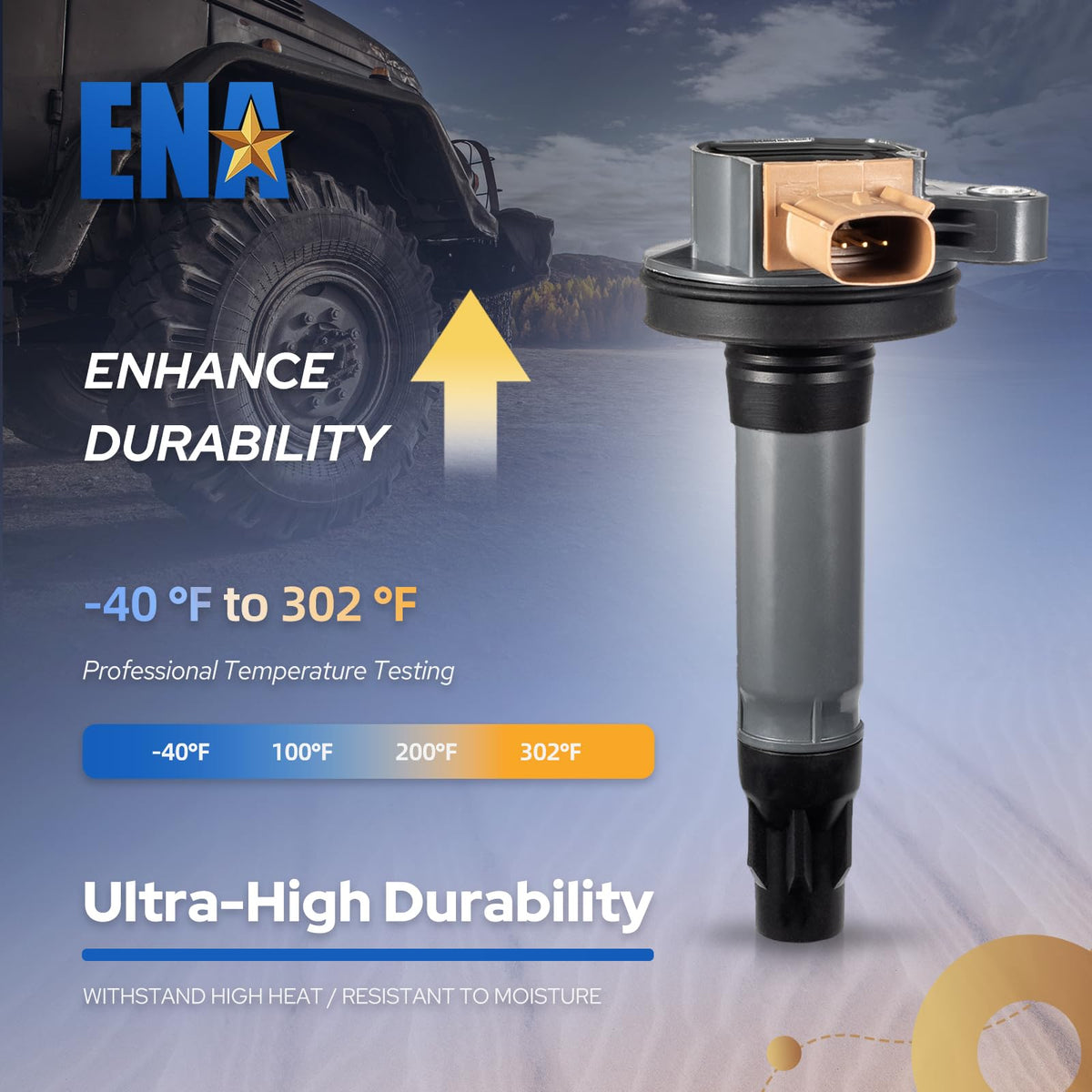 ENA coil pack installed in engine bay restores ignition reliability