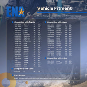 ENA coil pack mounting detail with bolt holes ensuring correct alignment