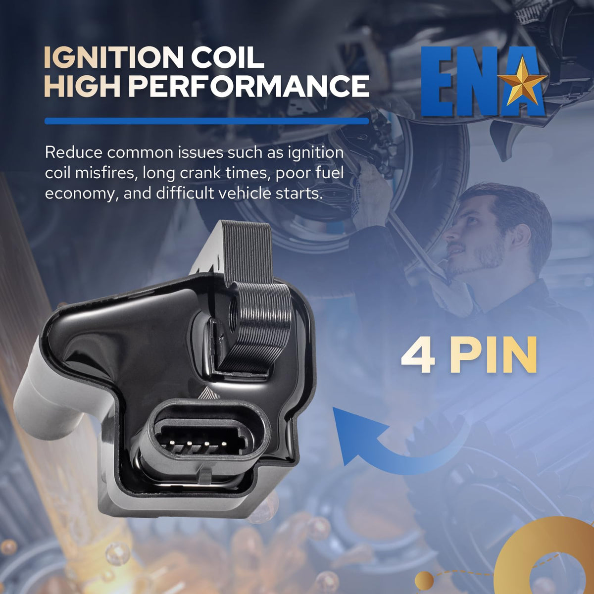 ENA coil texture and seal close-up showing durable materials