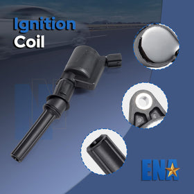 ENA coils installed in engine plug wells demonstrating correct fit and restored operation