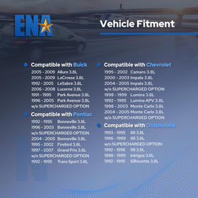 ENA coils installed under hood illustrating plug-and-play replacement