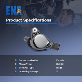ENA coil next to a hand for scale showing size and ease of handling during installation