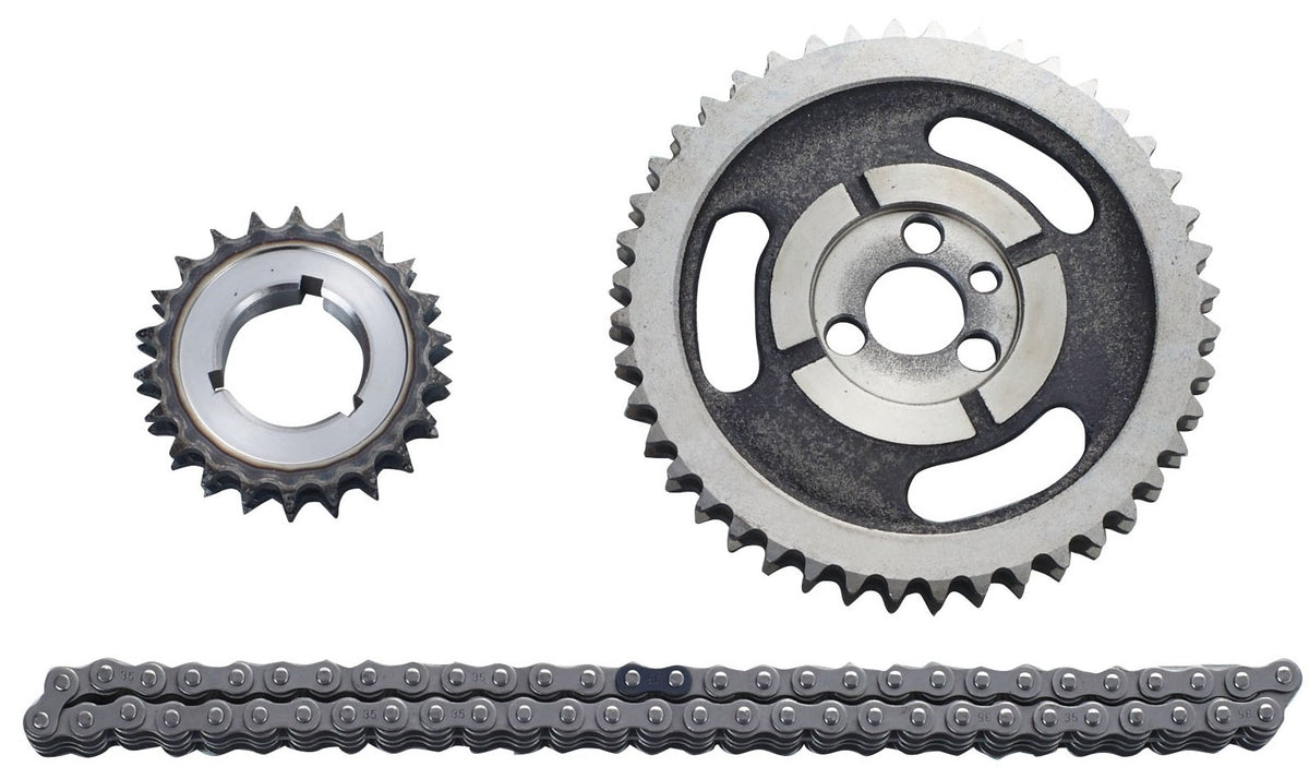 ENA double roller chain close-up demonstrating strength and reduced stretch