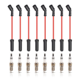 ENA front packaging showing red wires and eight plugs, clear fitment labeling and benefit