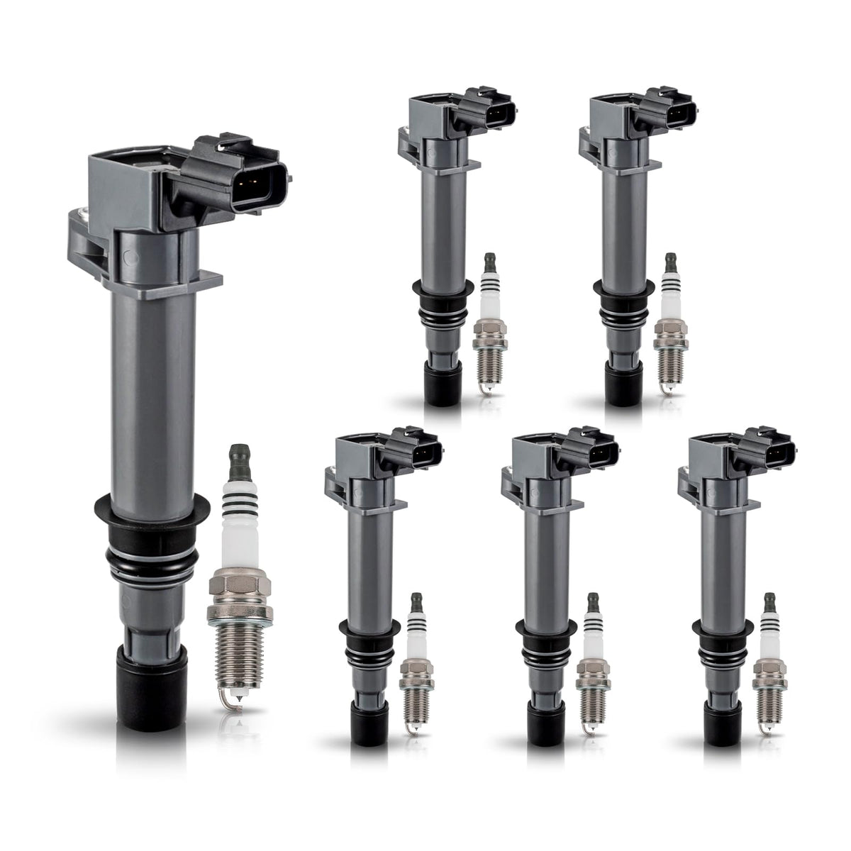 ENA front packaging showing full ignition coil and spark plug kit for quick identification and confidence