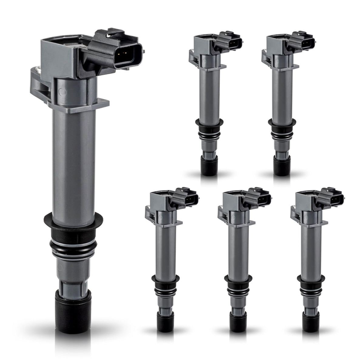 ENA front packaging showing six coil packs and warranty info for quick verification