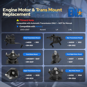 ENA front-right motor mount close-up highlighting durable rubber construction