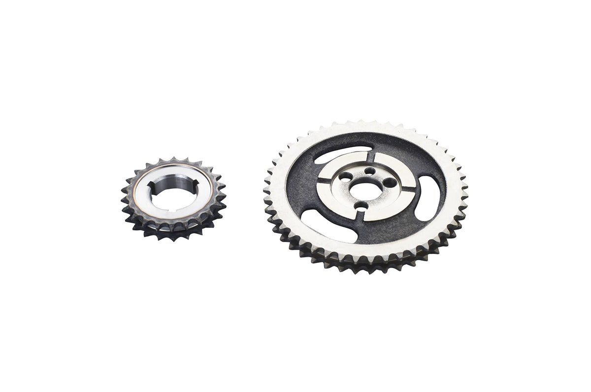 ENA hardened sprockets detail illustrating wear-resistant teeth for longevity