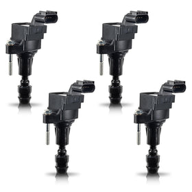 ENA ignition coil front view showing compact direct-fit design and improved reliability