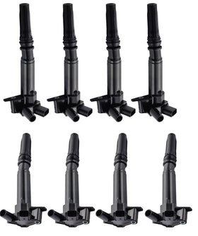 ENA ignition coil pack front set showing eight coils and connectors for direct fit