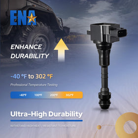 ENA ignition coil pack mounting point closeup for correct bolt alignment and fitment