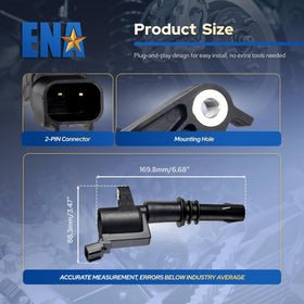 ENA mechanic installing coils in garage setting showing professional fit and time savings