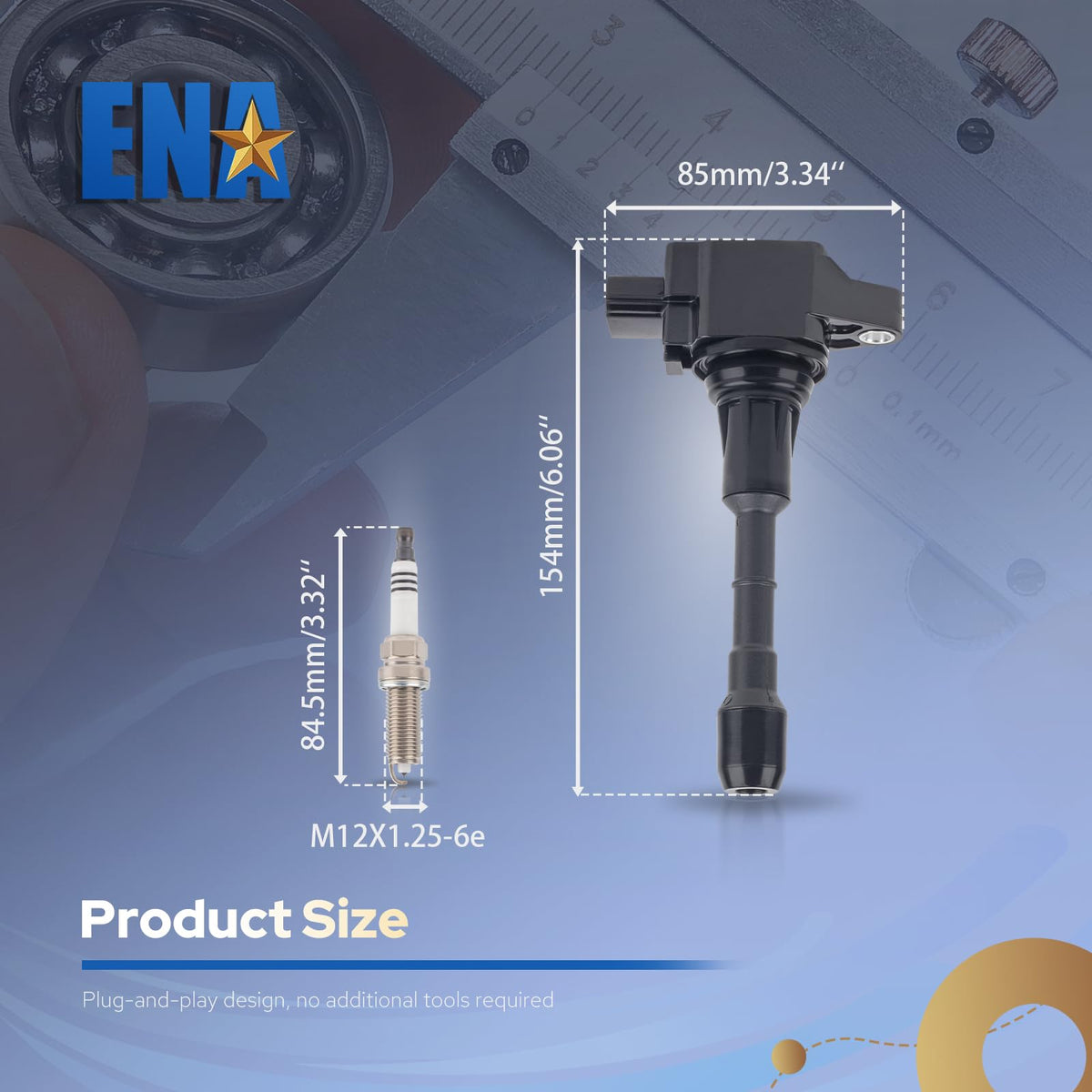 ENA kit in a garage during installation, showing practical DIY use and time savings