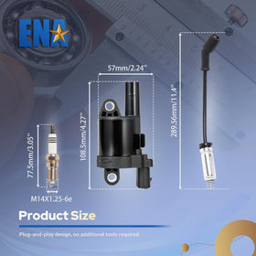 ENA lifestyle garage installation scene showing technician replacing ignition components