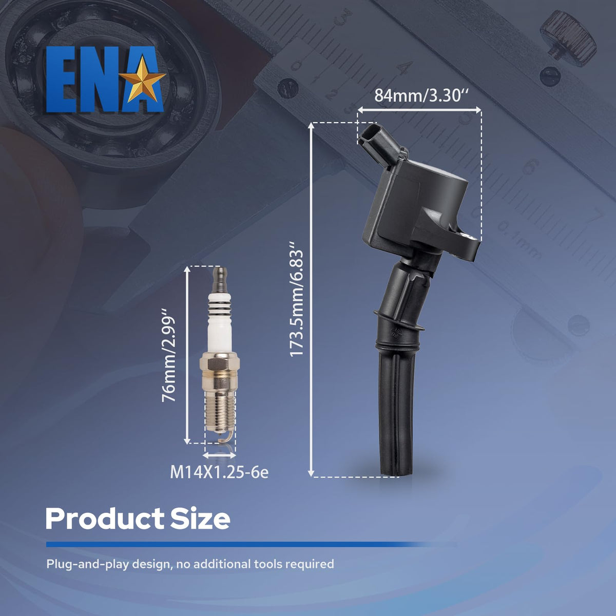 ENA replacement parts under hood during truck repair for uptime benefit