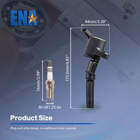 ENA replacement parts under hood during truck repair for uptime benefit