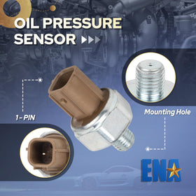 ENA oil pressure sensor electrical connector close-up displaying secure vehicle hookup
