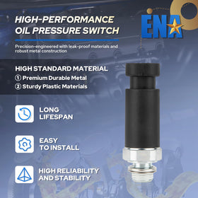 ENA oil pressure switch electrical connector detail illustrating plug compatibility