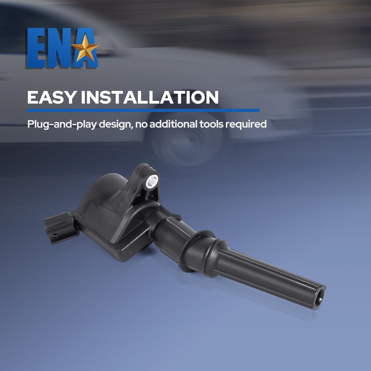 ENA product packaging with lifetime warranty card offering buyer assurance