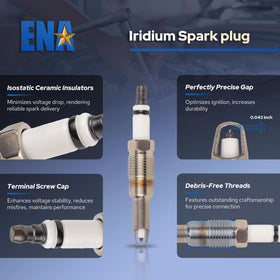 ENA packaging label and part cross-reference information for fitment verification