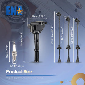 ENA spark plug held in hand showing correct scale for easy installation