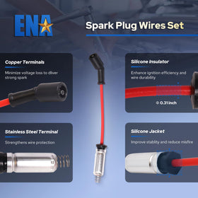 ENA coil and plug size comparison helping confirm correct replacement parts
