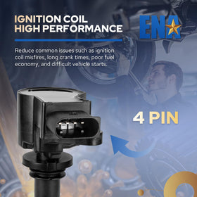 ENA coil pack next to ruler showing dimensions for size verification before ordering