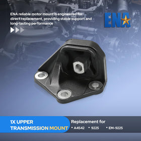 ENA upper transmission mount angled shot illustrating compact support strength