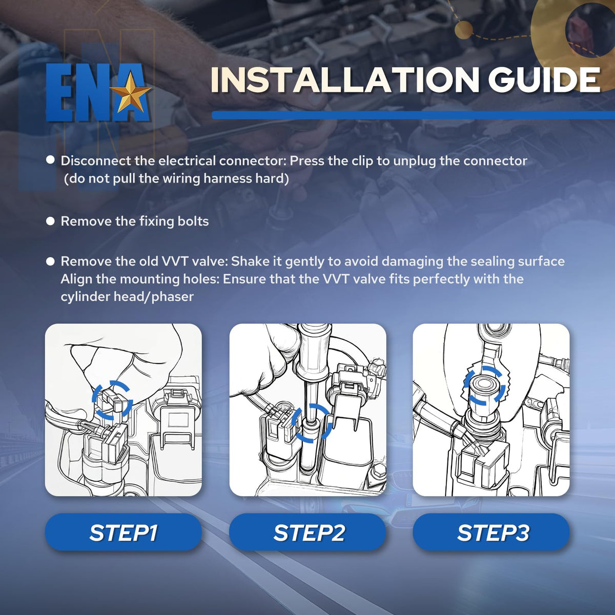 ENA solenoid in garage setting showing easy DIY replacement confidence