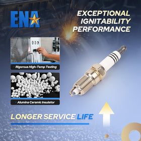ENA silicone wire boot and terminal close detail showing secure connection benefit