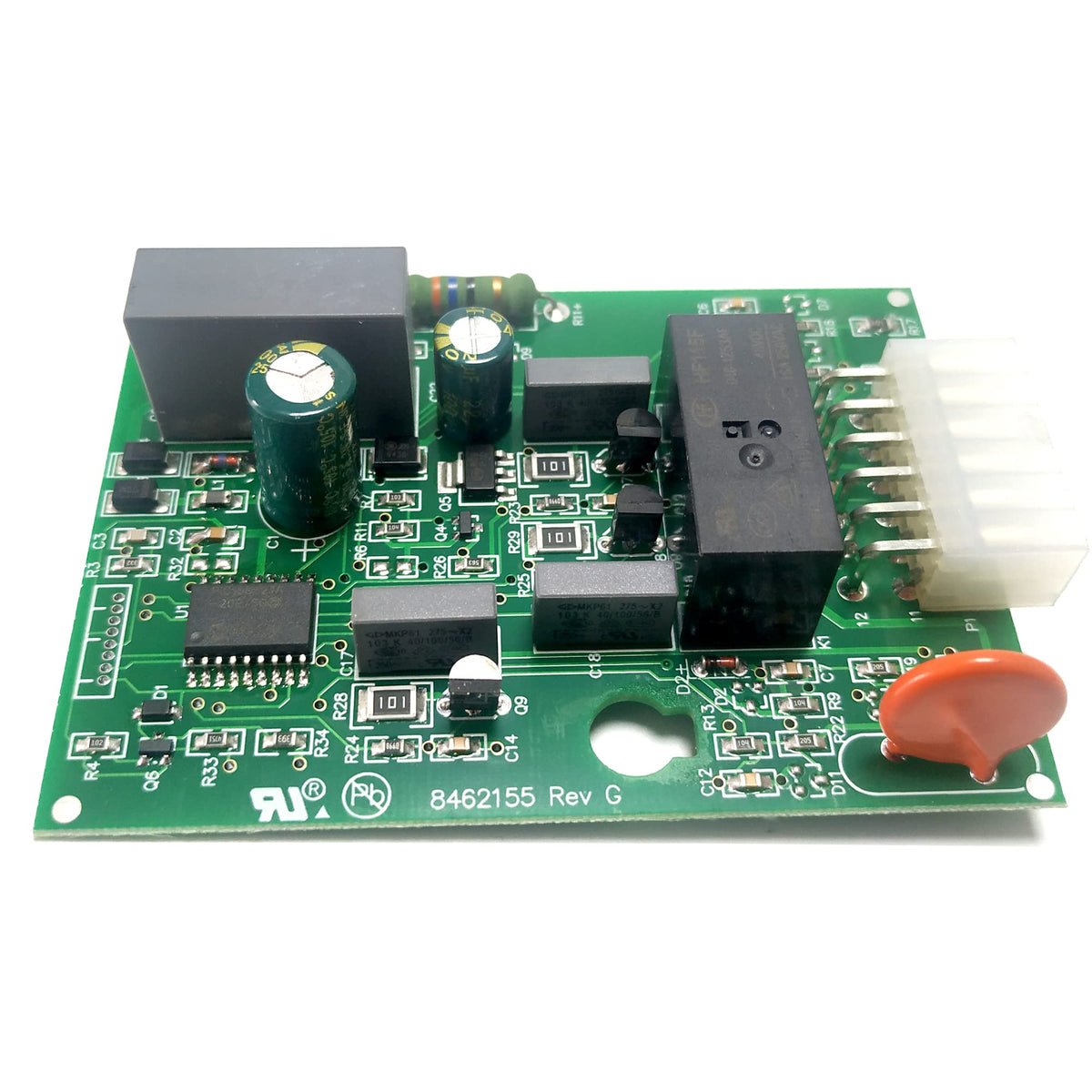ENDMAN defrost board side profile illustrating slim 18cm height for correct enclosure fit