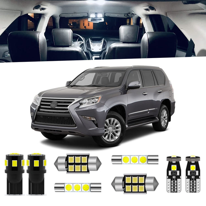 ENDPAGE front packaging showing full 18-piece GX460 kit with clear contents and benefit