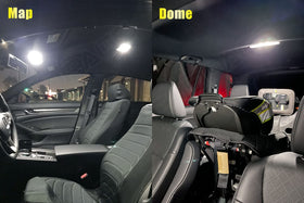 ENDPAGE installed dome and map lights in Accord interior improving visibility