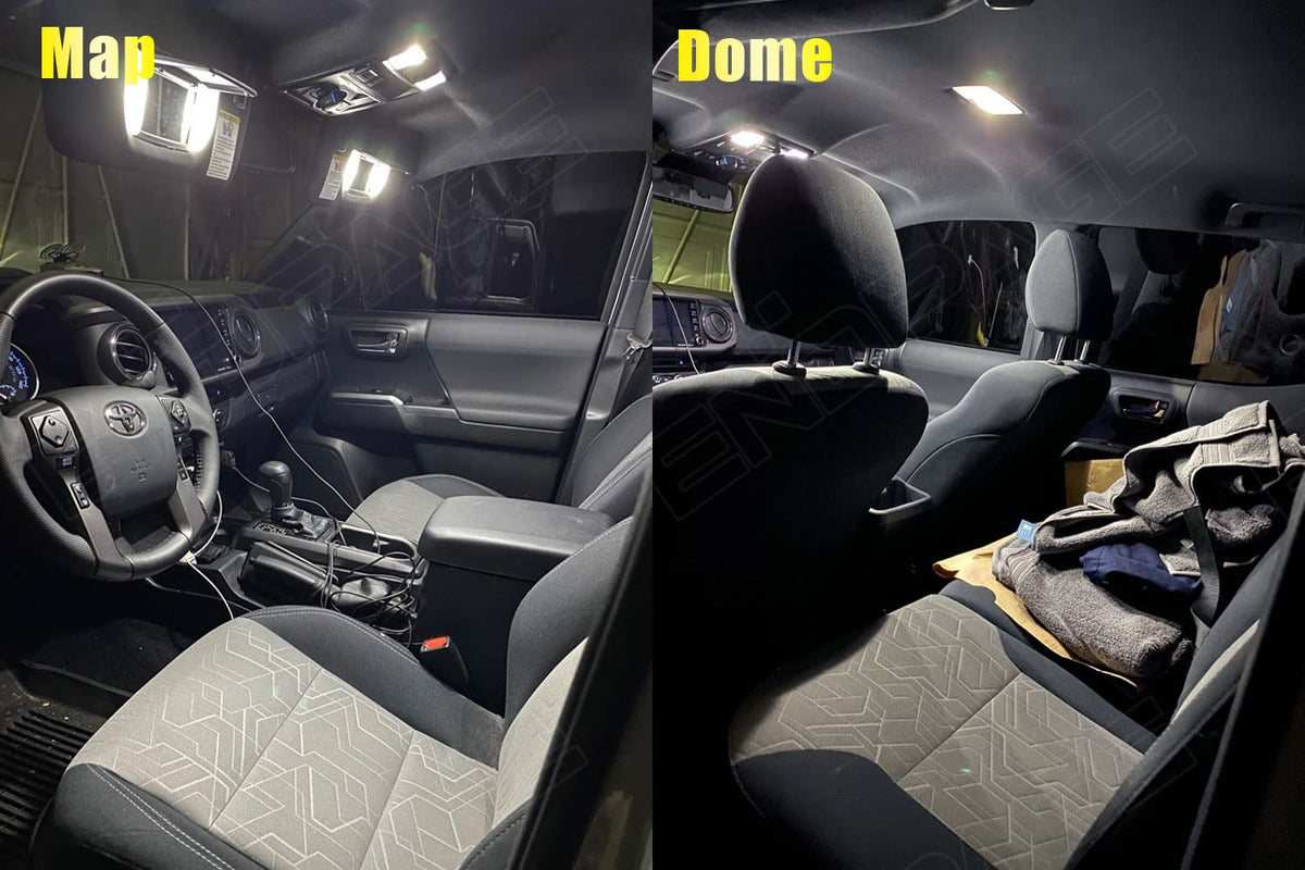 ENDPAGE installed dome and map LEDs delivering clearer cabin illumination