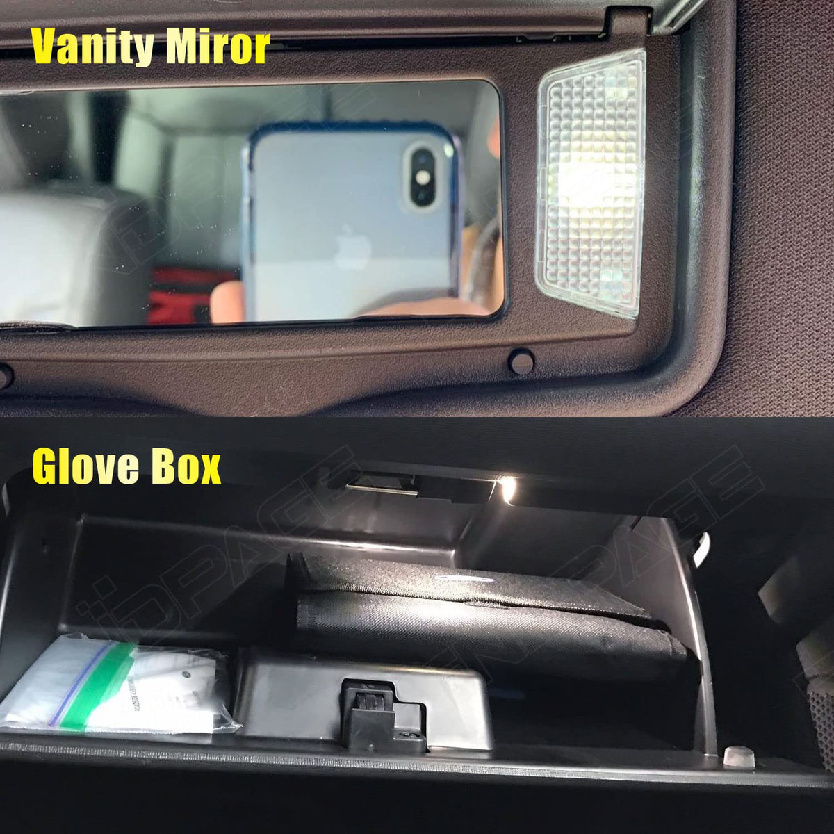 ENDPAGE license plate LEDs lit on Explorer improving rear visibility benefit