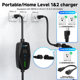 Energbison clear LCD display closeup showing live charge data for instant insight