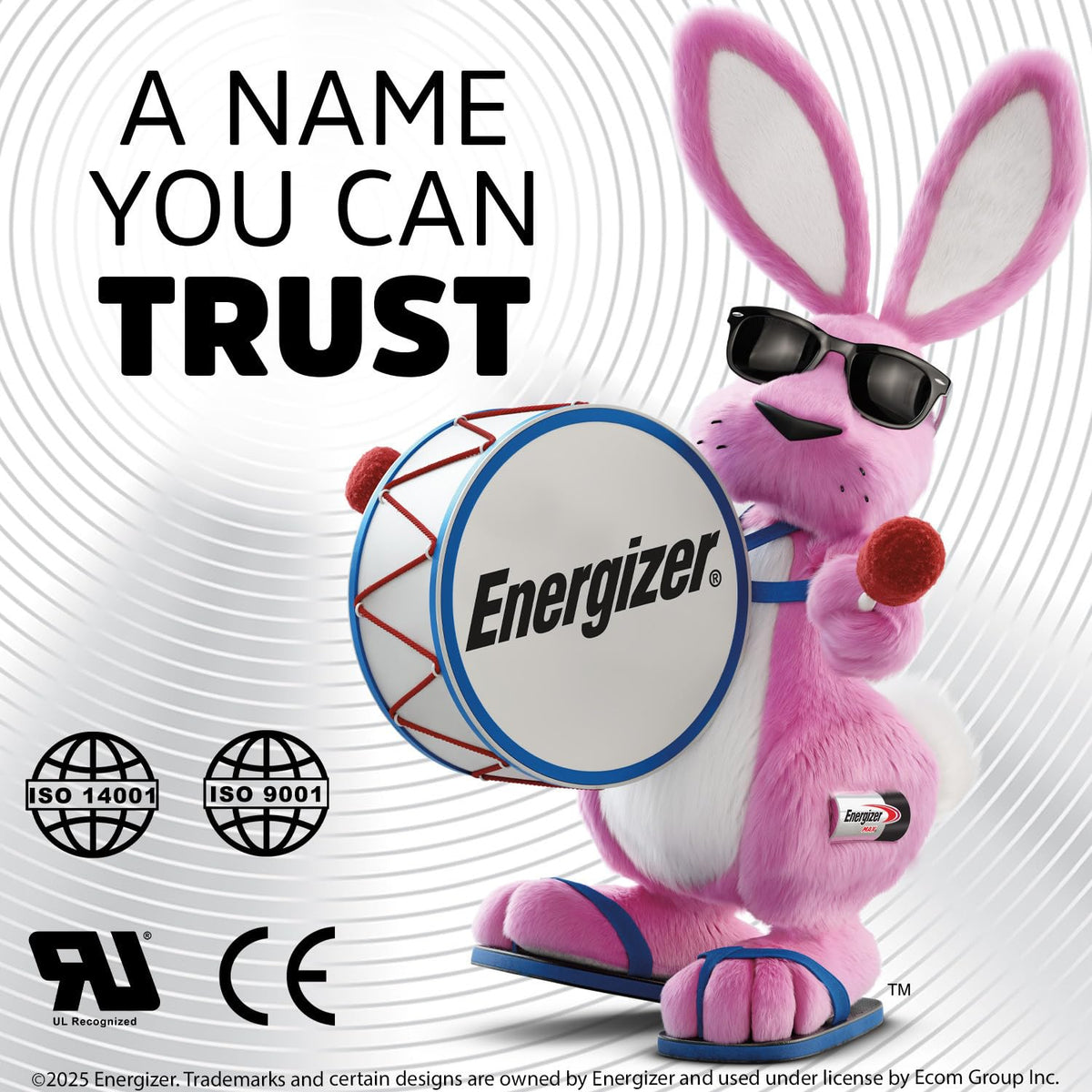 Energizer EN7-6 casing detail highlighting vibration-resistant construction benefit