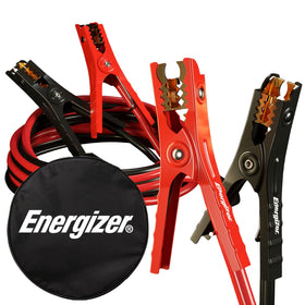 Energizer front packaging showing 16ft jumper cables and benefits